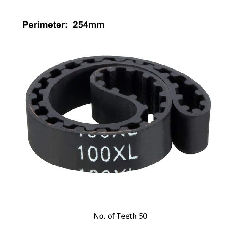 100XL Rubber Timing Belt Close Loop Synchronous Wheel Timing Belt width 10mm - View 2