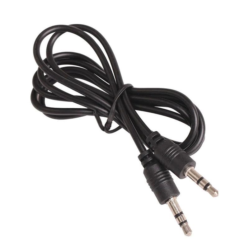 3.5mm Male to Male AUX Stereo Audio Cable 0.5M - View 1