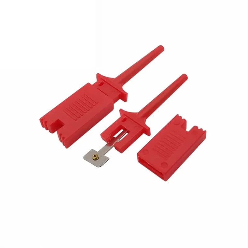 Test hook logic analyzer clip wiring hook Red/Black/Yellow/Green - View 2