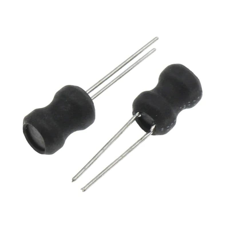 100uH DIP Power Inductor 9x12mm - View 1