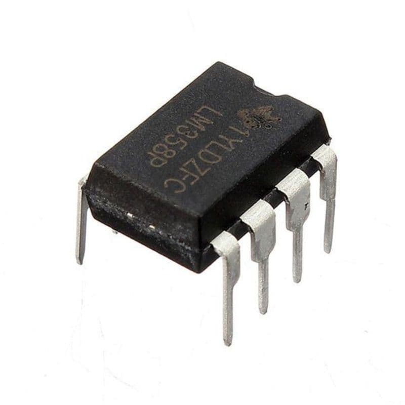 LM358P Operational Amplifiers DIP-8 - View 1