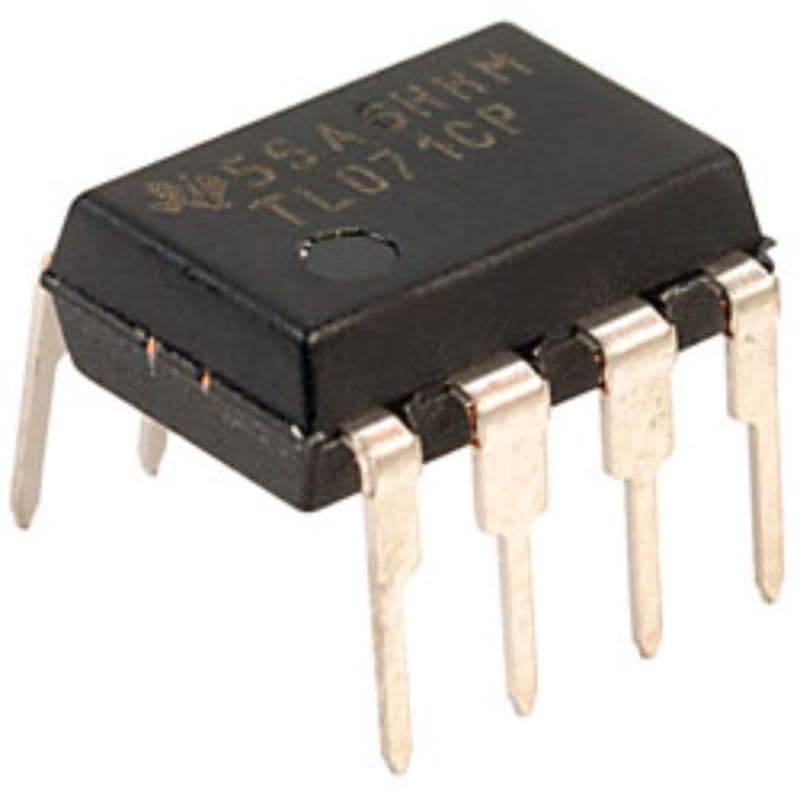 TL071 Low Noise JFET Input Operational Amplifiers DIP-8 - View 1