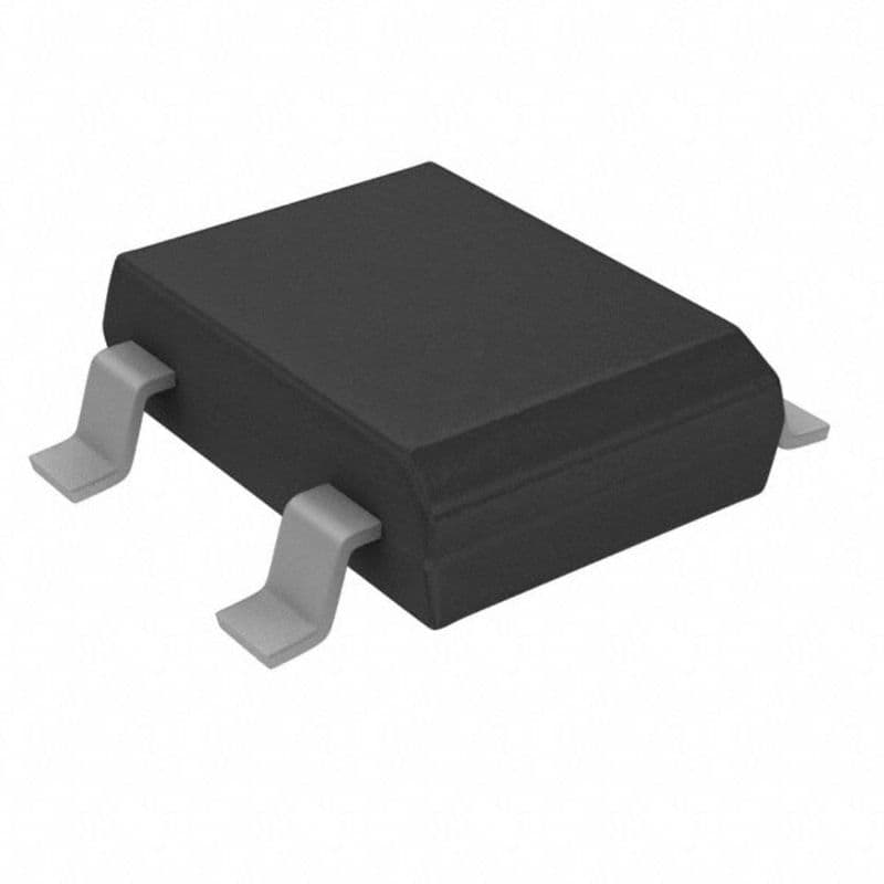 MB6F 600V 0.5A Bridge Rectifier – Super Durable Large Chip, SMD - View 1