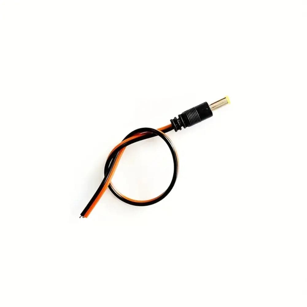 Male Copper Core DC Power Cord Red and Black Male Cable 12V/24V - View 2