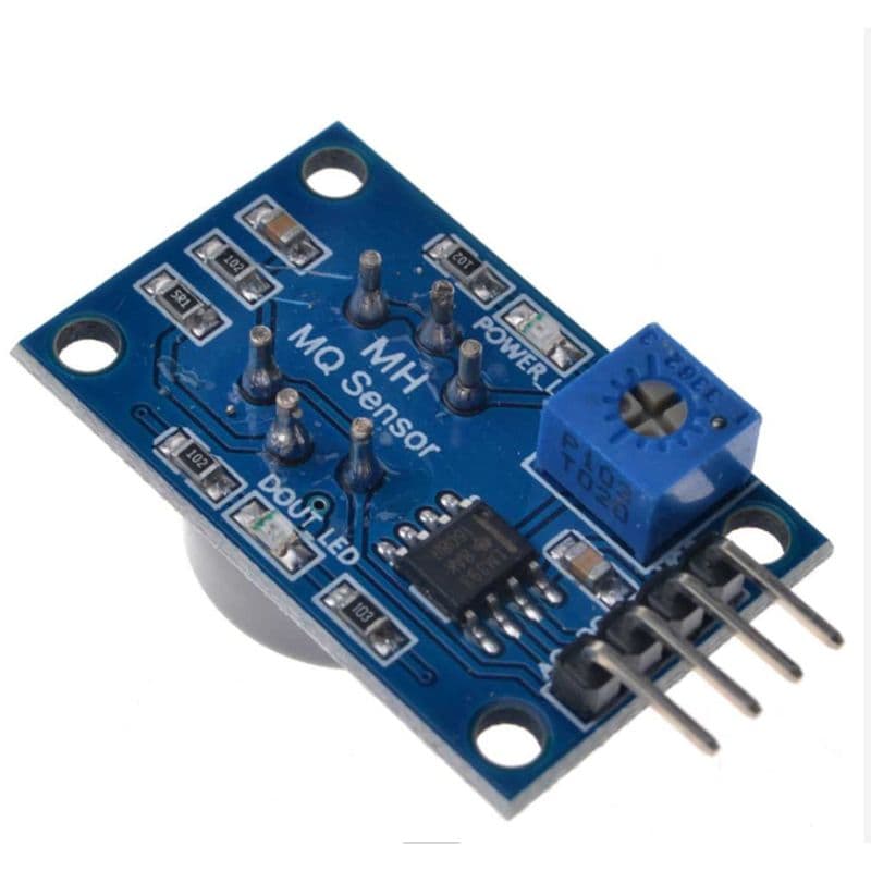 MQ-7 Carbon Monoxide Gas Sensor Module - View 2