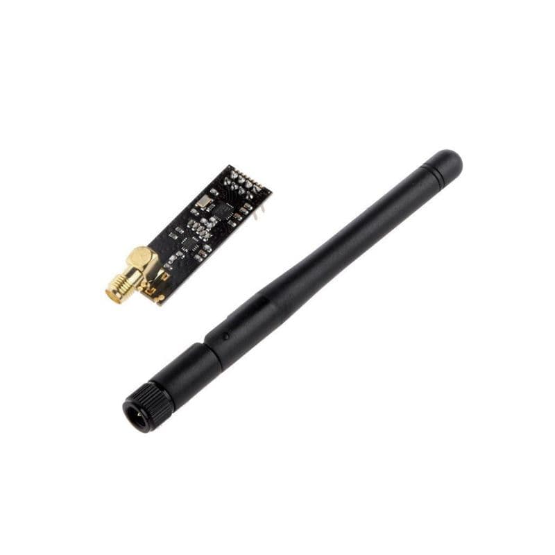 2.4GHz NRF24L01 + PA + LNA SMA Wireless Transceiver module with Antenna - View 1