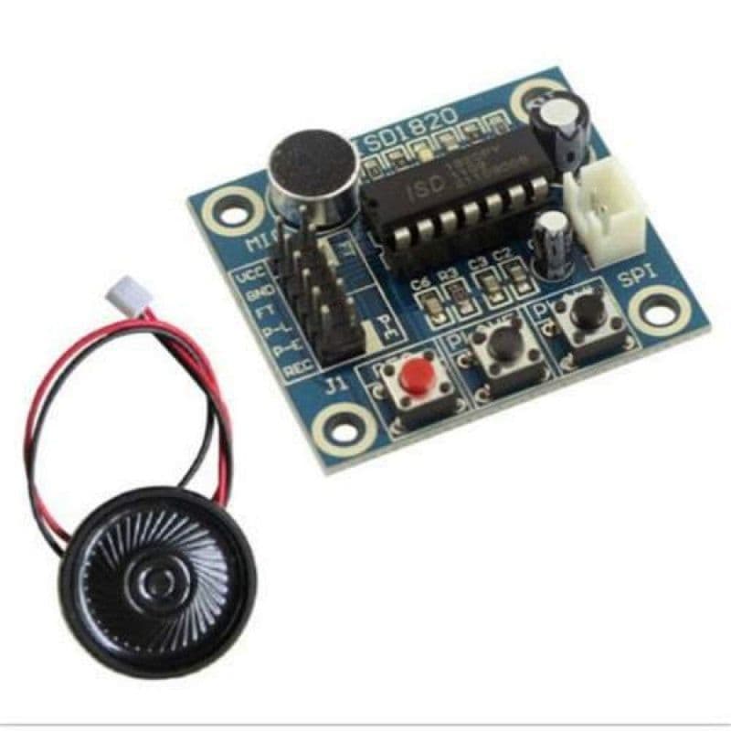 ISD1820 Recording Module Voice Board With On Board Mic and Loud Speaker - View 3