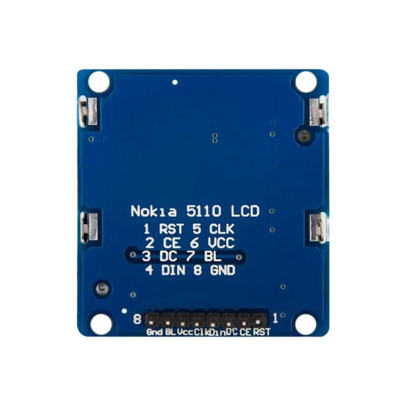 1.6 Inch Nokia 5110 LCD Display Module Blue - View 2