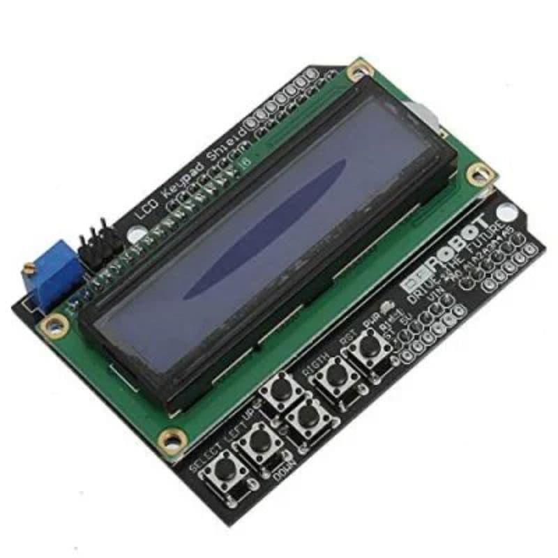 1602 LCD Board Keypad Shield Blue Back-light For Arduino Uno/Mega - View 1