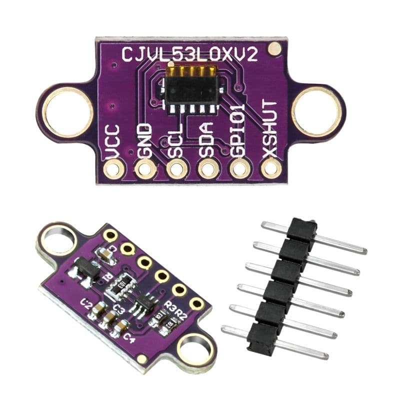 GYVL53L0XV2 Laser Ranging ToF Sensor Module Serial PWM - View 2