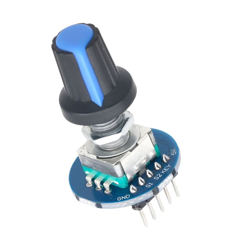Digital Rotary Encoder Module Rotary Potentiometer With Knob Cap - View 2
