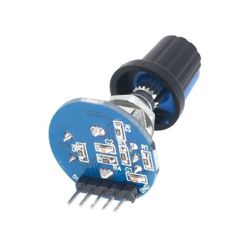Digital Rotary Encoder Module Rotary Potentiometer With Knob Cap - View 3
