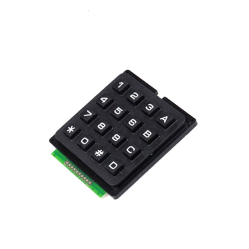 4×4 Matrix 16 Keyboard Keypad Module Plastic Keys Switch - View 3