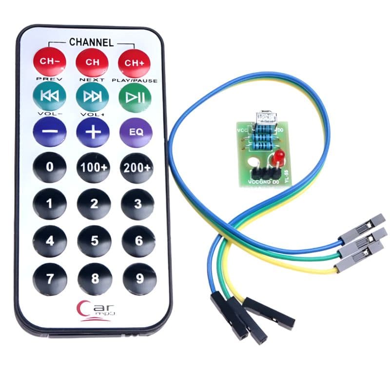 HX1838 Infrared IR Wireless Remote Control Module Kits without Battery - View 1