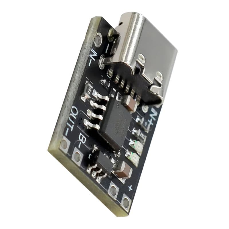 1A lithium battery 3.7V 4.2V charger module Type-C - View 2