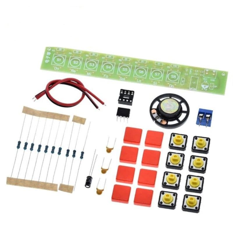 DIY Electronic Piano NE555 Electronic Music Organ Parts Eight Notes Kit - View 1