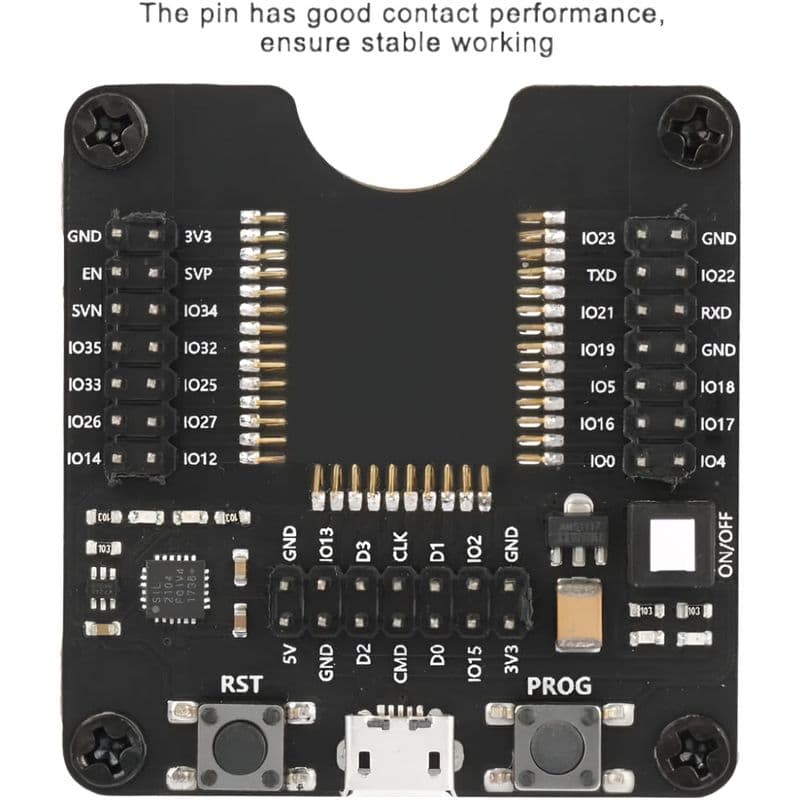 ESP32 test board programmer Socket Adapter for ESP-WROOM-32 - View 2