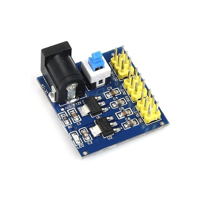 DC-DC 12V to 3.3V 5V 12V Power Module Multi Output Voltage Conversion - View 2