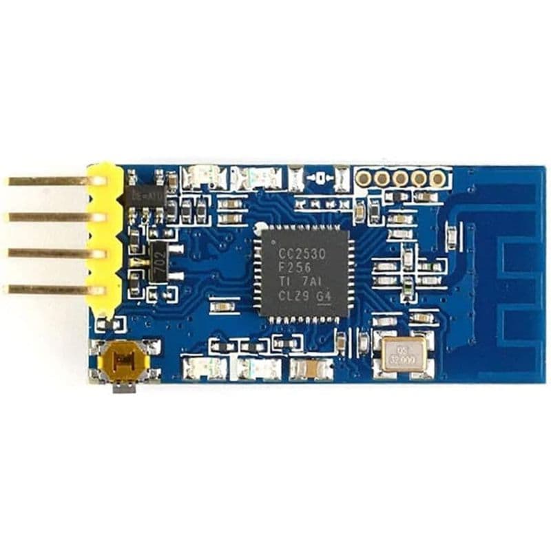 2.4G zigbee wireless serial transceiver module CC2530 data transparent transmission point to point broadcast mode TTL - View 2