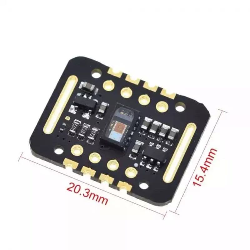 MAX30102 Heart Rate and Pulse Oximeter Sensor Module (Black) - View 2