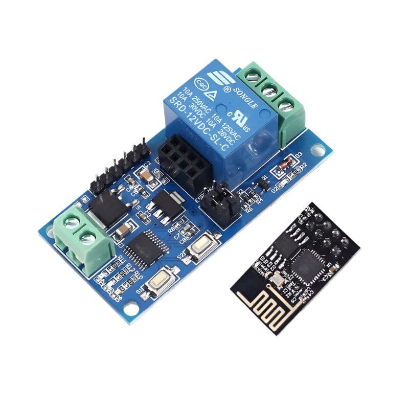 ESP8266 ESP-01 12V 1 Channel WiFi Relay Module Home Remote Control Switch - View 1