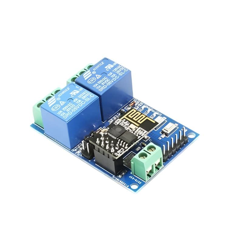 ESP8266 ESP-01 12V 2 Channels WiFi Relay Module Home Remote Control Switch - View 3