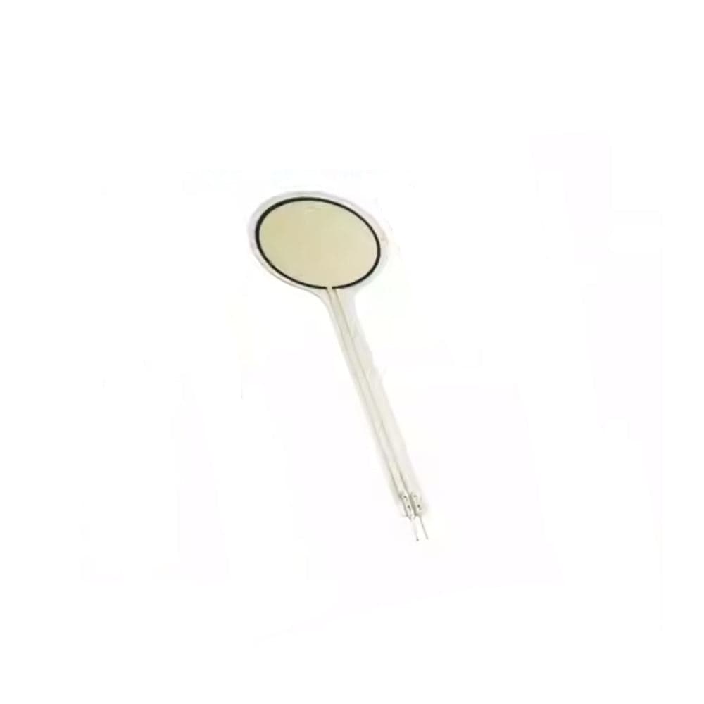 Thin Film Pressure Sensor Single Point Circular Diameter 40 mm Flexible Resistor Long tail - View 1