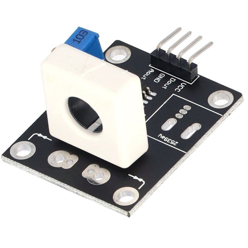 WCS1700 Hall Current Sensor with Over Current Protection - View 3