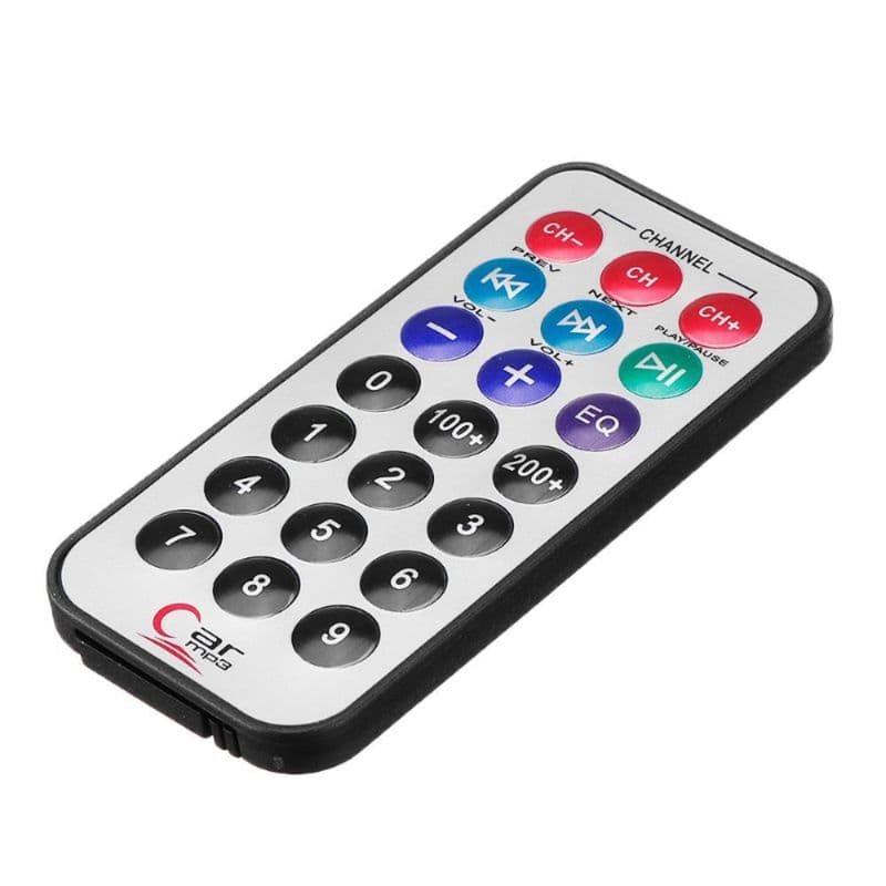 21 Key IR Remote Control with Battery - View 1