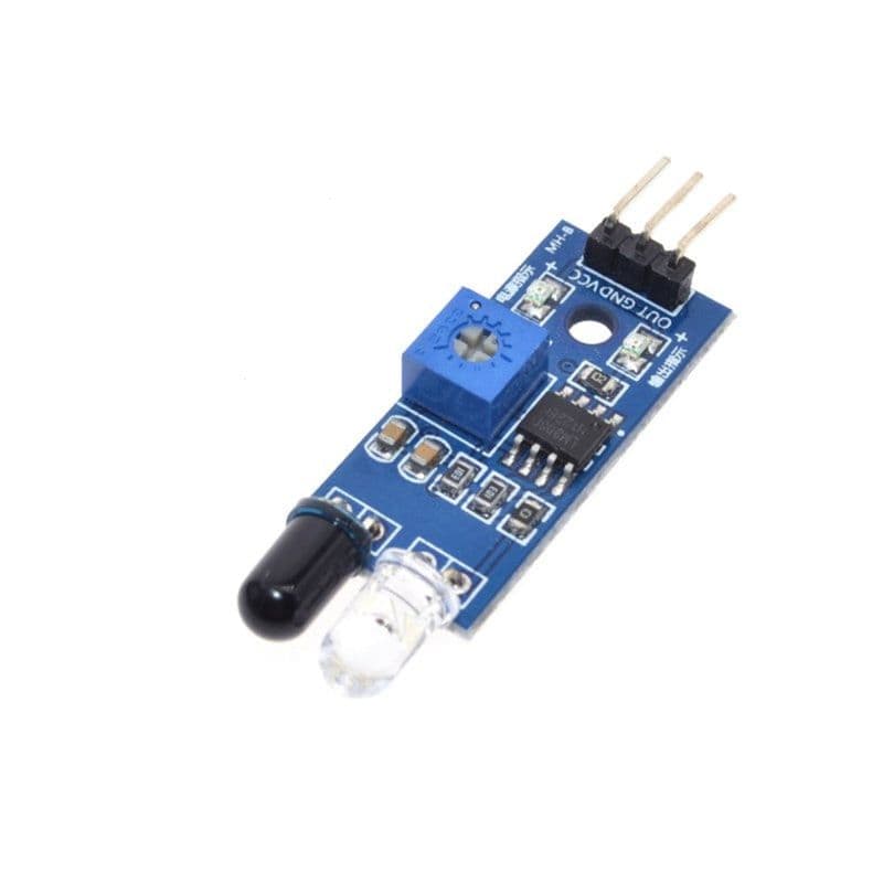 Infrared Obstacle Avoidance IR Sensor Module (Active Low) - View 3