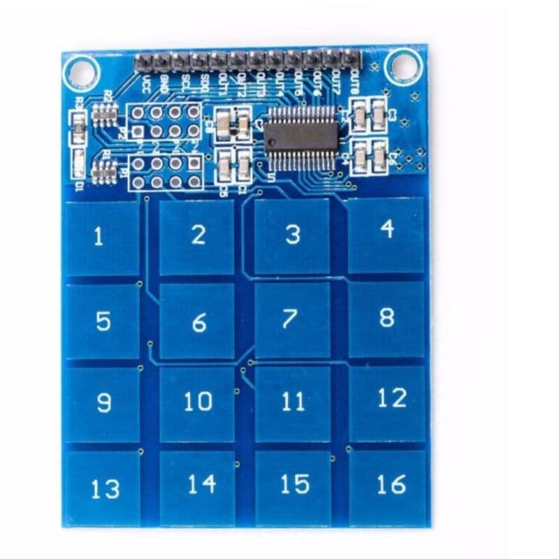 TTP229 16-Way Capacitive Touch Switch Digital keypad Module - View 1