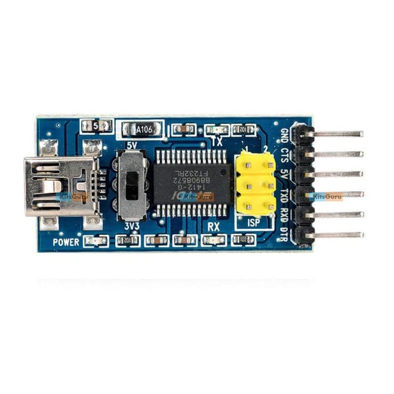FT232RL FTDI USB to TTL Serial IC Adapter Converter Module - View 3