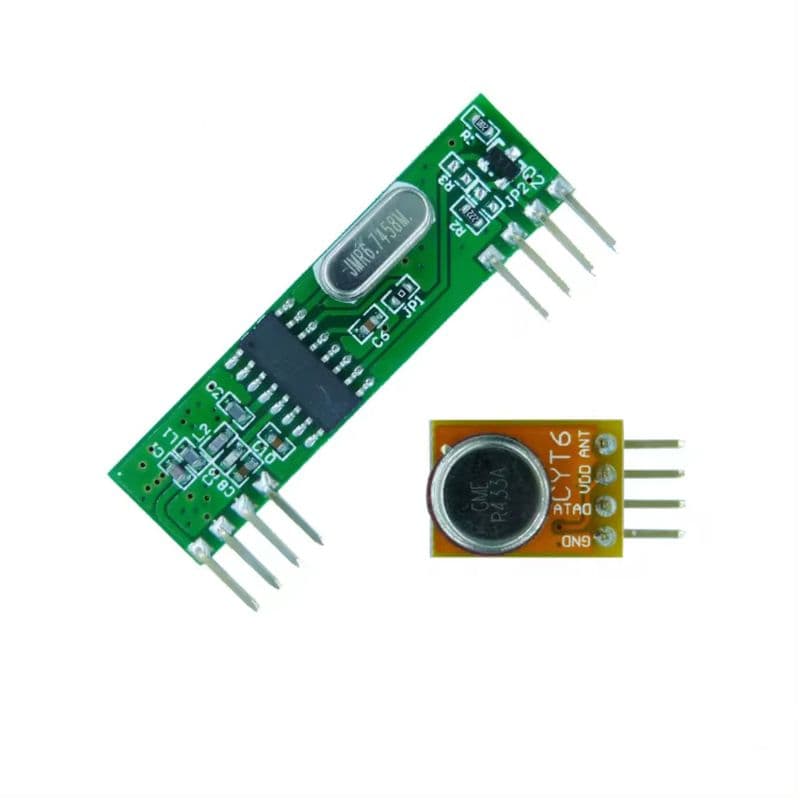 RF ASK module Wireless Transmitter + Receiver Pair 433 / 434 MHz - View 1