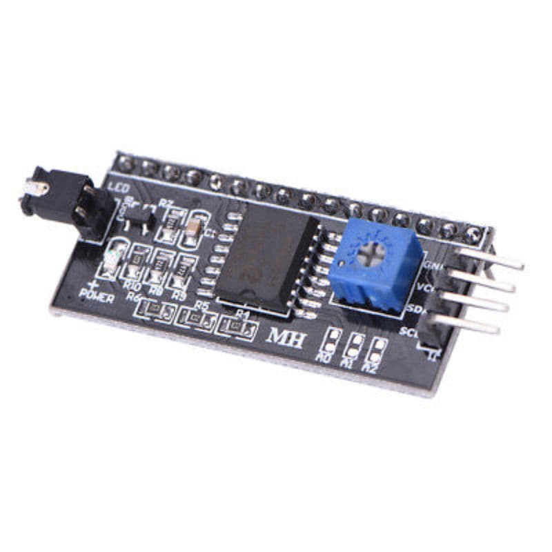 16x2 LCD I2C IIC TWI SPI Serial Interface Adapter - View 3