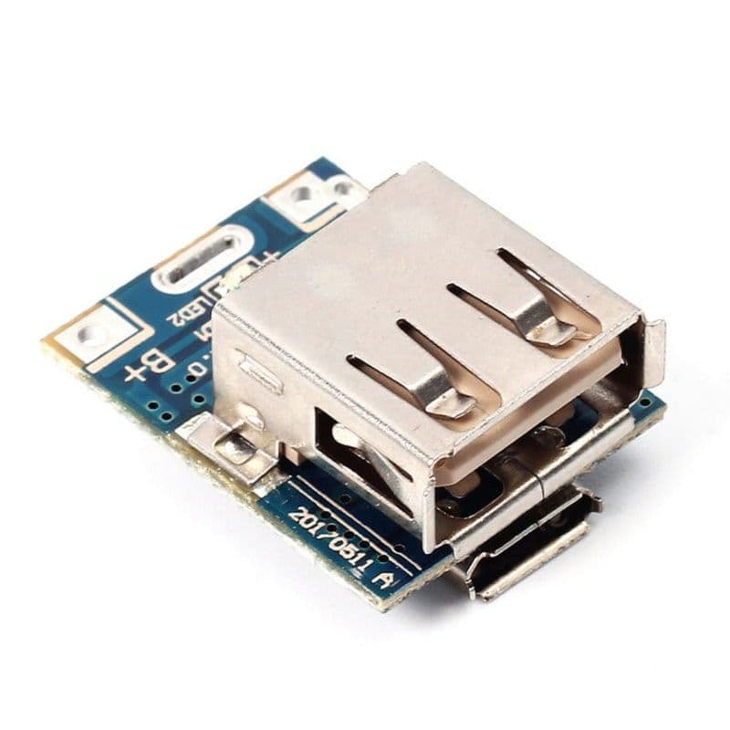 5V Step-Up Power Module Lithium Battery Charging Protection Board USB For DIY Charger 134N3P - View 1