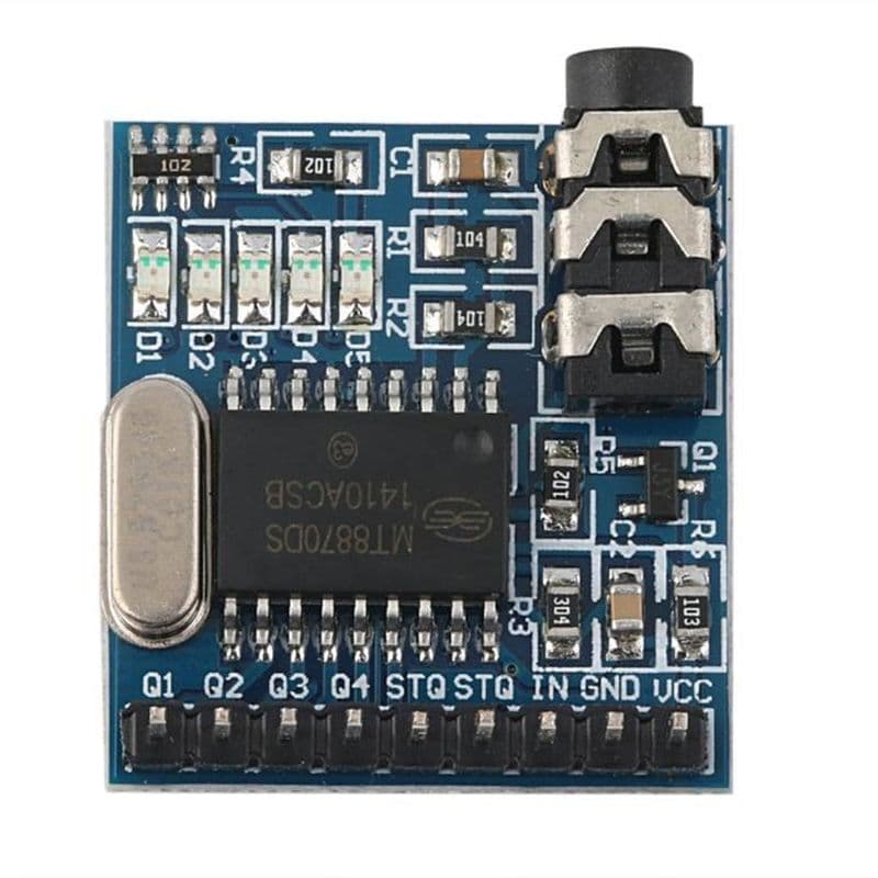 MT8870 DTMF Audio/Speech Decoding Telephone Module - View 2