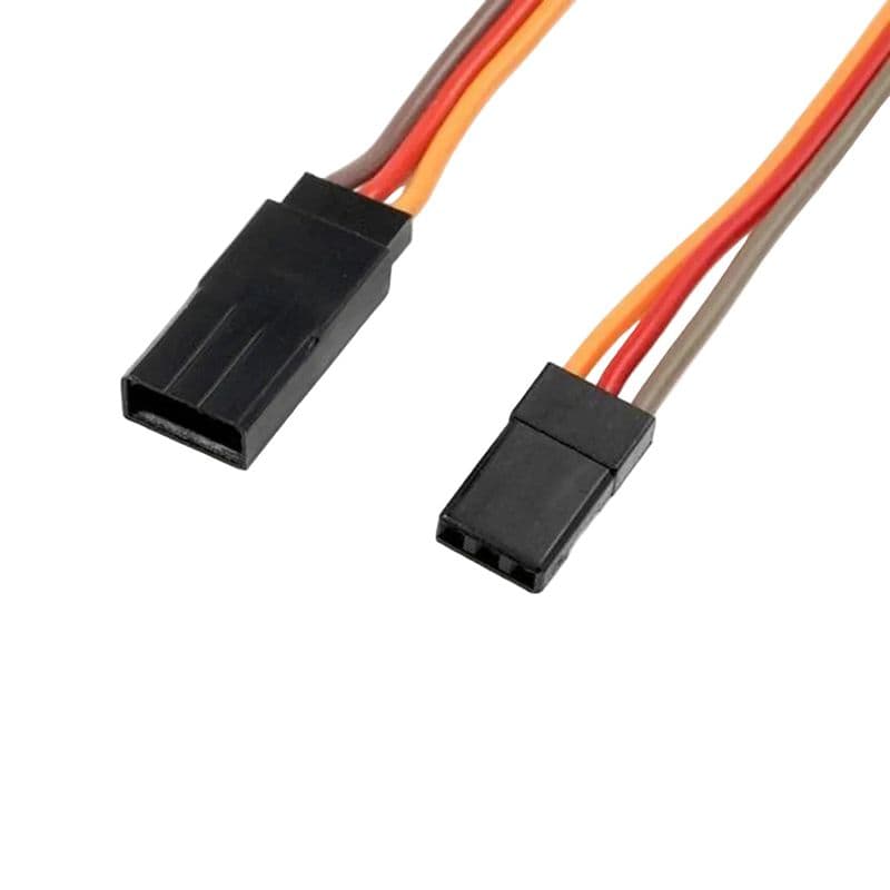SafeConnect Flat 30CM 22AWG Servo Lead Extension (JR) Cable - View 3