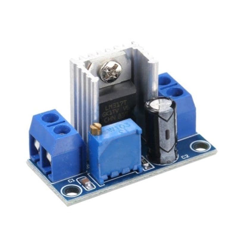 LM317 DC Linear Regulator, DC-DC 4.5~40V Turn 1.2~37V, Step Down Power Module, Adjustable - View 1