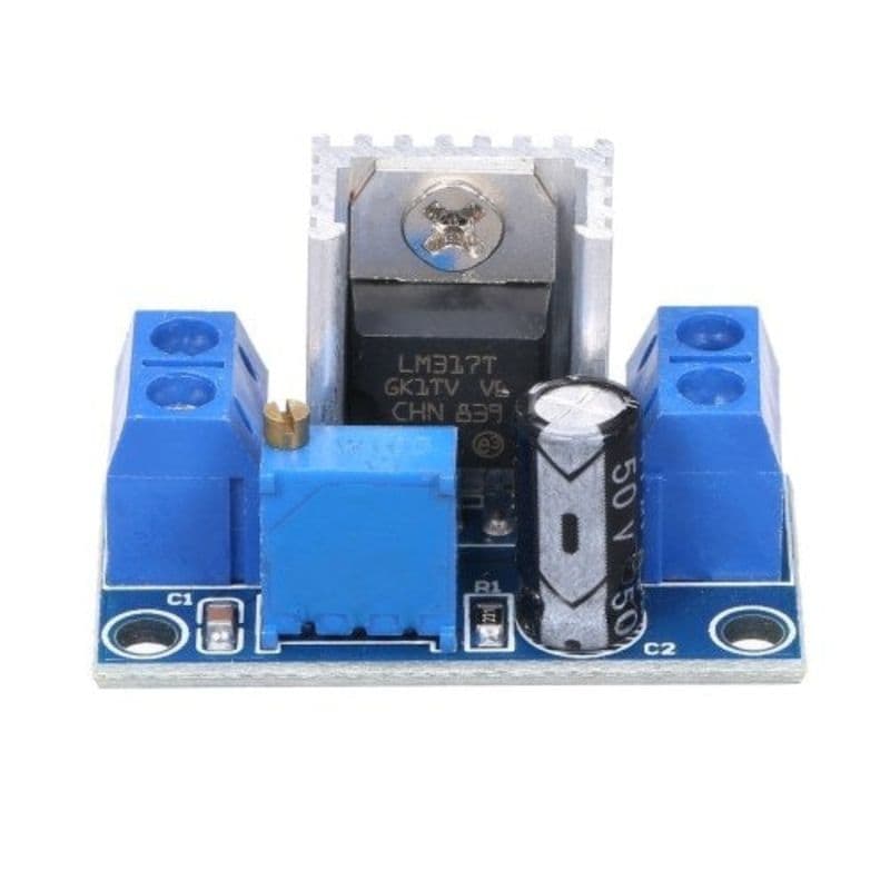 LM317 DC Linear Regulator, DC-DC 4.5~40V Turn 1.2~37V, Step Down Power Module, Adjustable - View 2