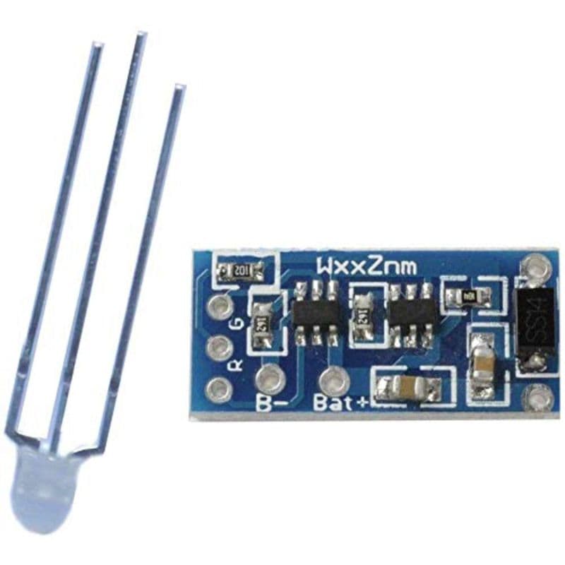 Dual TP4057 1A 5V Lithium Battery Charging Module with Battery Anti-polarity Protection - View 1