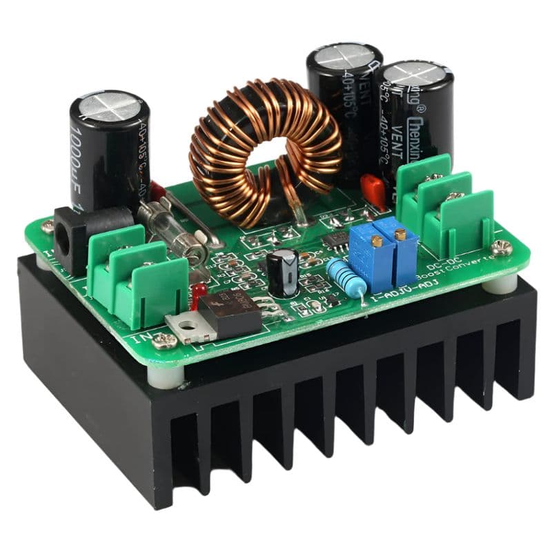 DC12-80V 600W High Power Adjustable Voltage Constant Current Boost DC-DC Converter Module - View 1