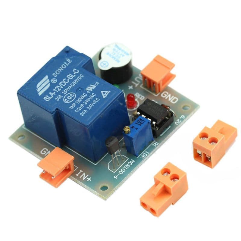 12V Battery Against Excessive Discharge Controller with sound alarm - View 1