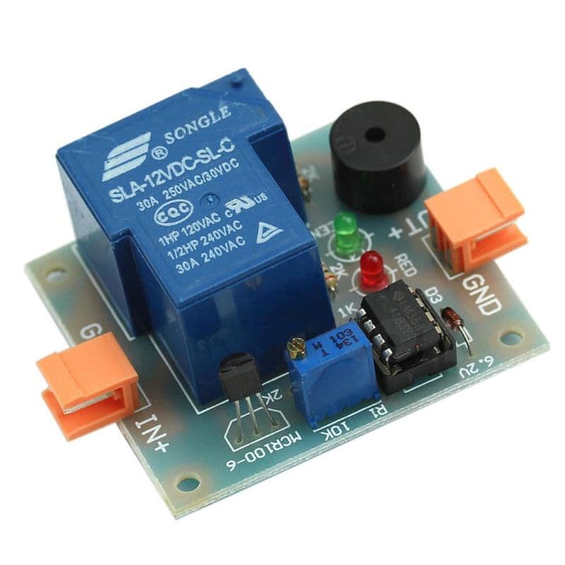 12V Battery Against Excessive Discharge Controller with sound alarm - View 3