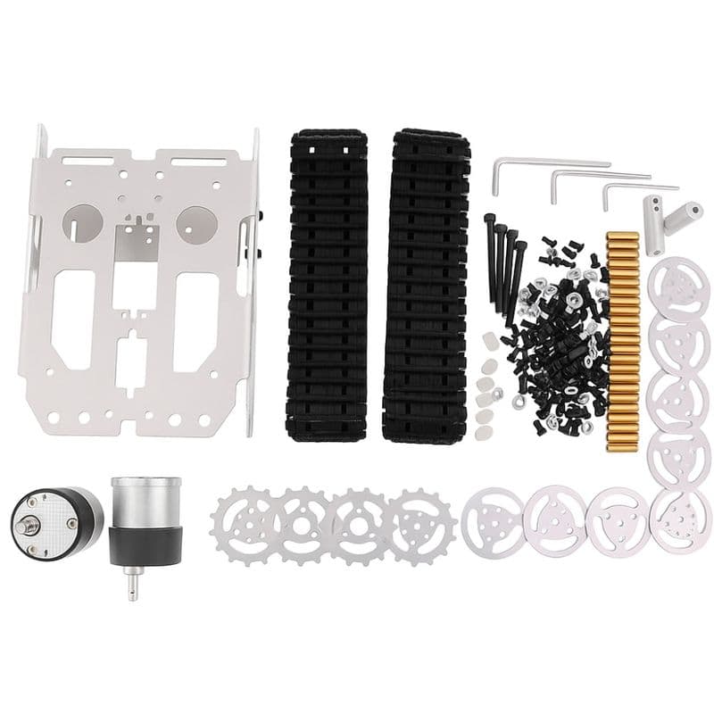 Aluminium Alloy Smart Tank Crawling Chassis With Motor DIY - View 3