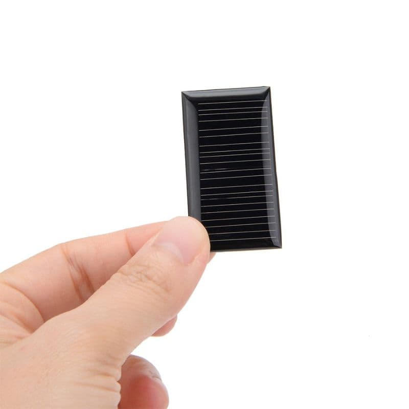 Monocrystalline Silicon Solar Panel 4V 30mA 38mm X 30mm X 3mm - View 3