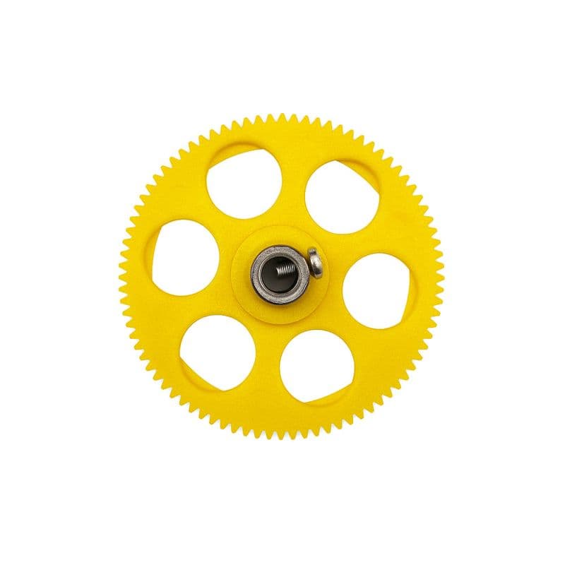 Plastic Spur Gear Teeth 85 Dia 56mm Width 4mm , Centre Hole Dia 6mm - View 1