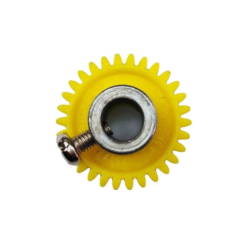 Plastic Spur Gear Teeth 30 Dia 21mm Width 6mm Centre Hole Dia 6mm - View 1