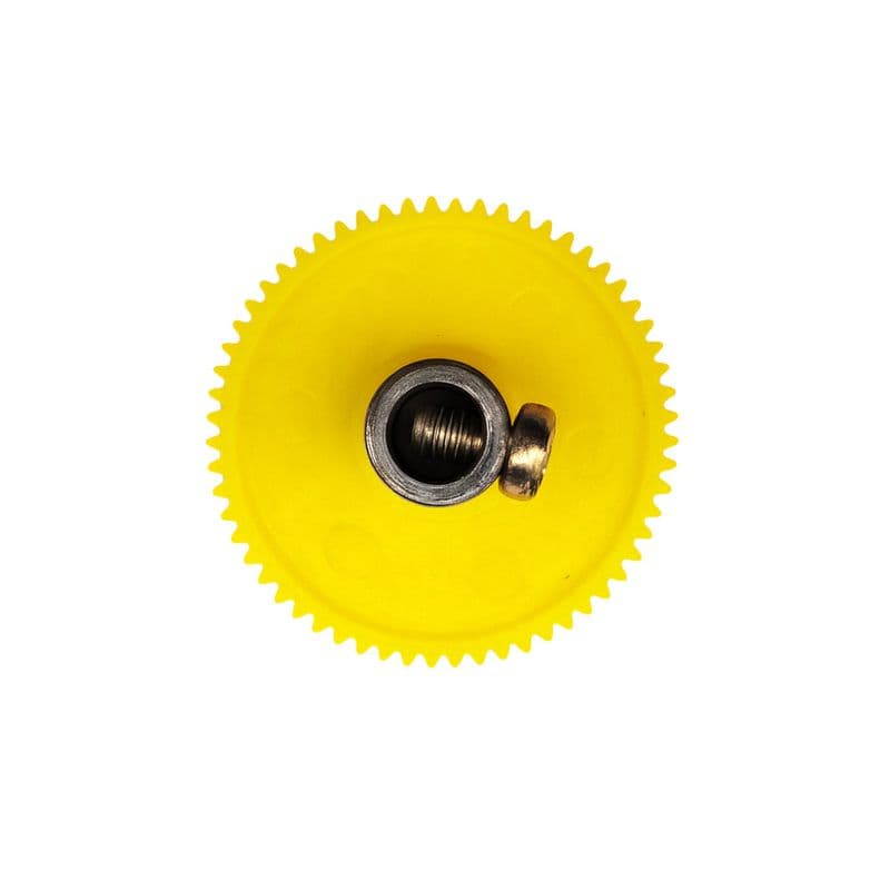 Plastic Spur Gear Teeth 60 Dia 31mm Hole Dia 6mm - View 1