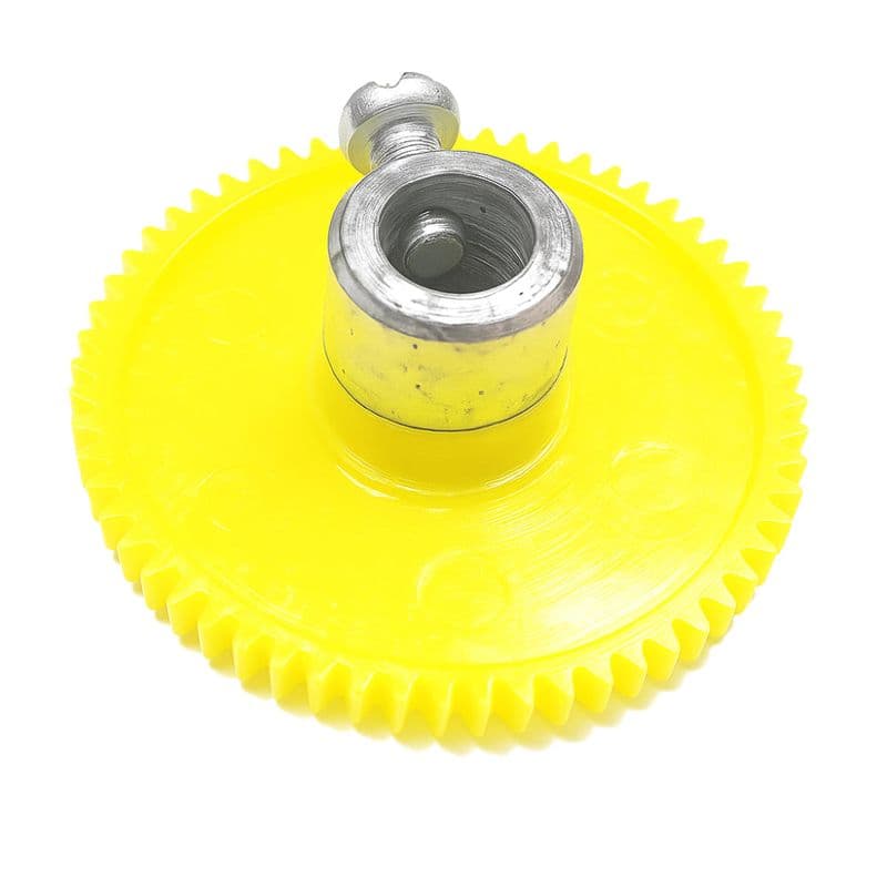 Plastic Spur Gear Teeth 60 Dia 31mm Hole Dia 6mm - View 2