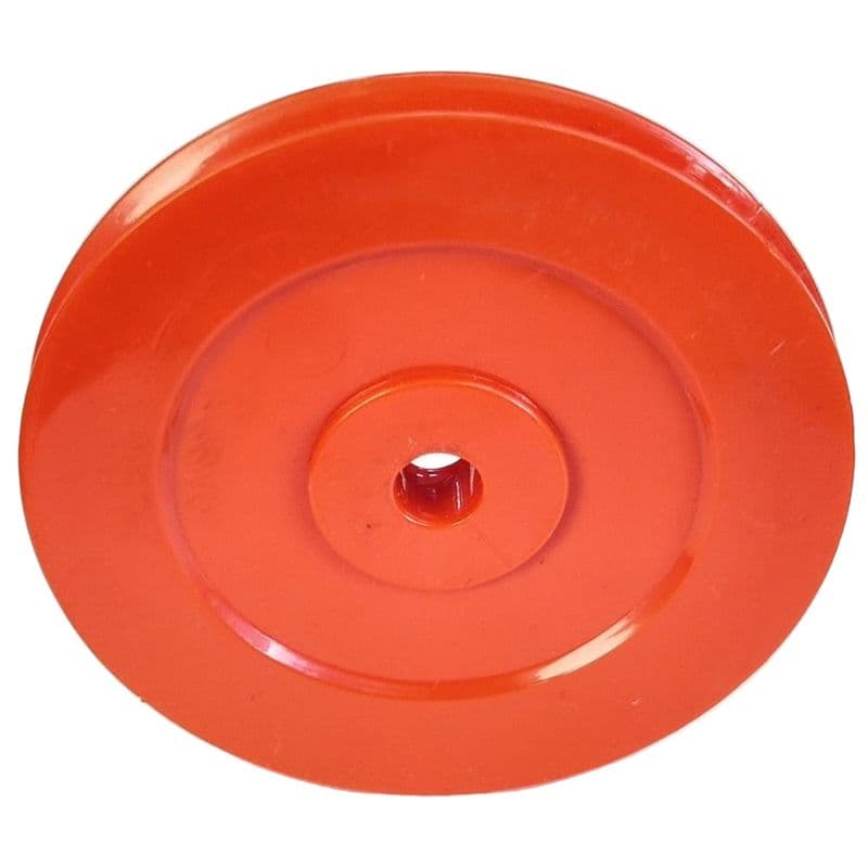 Plastic "V"- Grooved Pulley: Dia 58mm- Width 6mm - Centre Hole 6mm - View 1